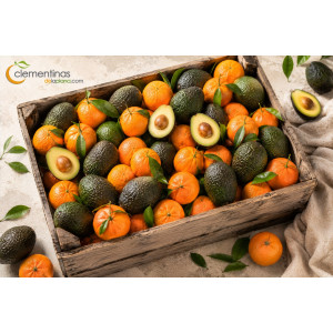 Caja Mixta 10kg Aguacates y Mandarinas