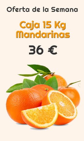 Caja 15 kg de mandarinas